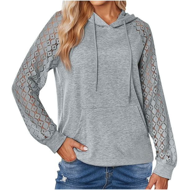Mujeres moda casual sólido manga larga camiseta top blusa pulóver Fridja fjkfkj5495