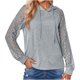 thumbnail image 1 of Mujeres moda casual sólido manga larga camiseta top blusa pulóver Fridja fjkfkj5495, 1 of 9