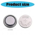thumbnail image 3 of 1 Set LR1130/AG10 Button Cell Batteries Power Solution for Remote Toy Calculator Watches and Small Electronics, 3 of 9