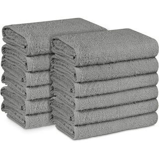 PERFEHAIR Black Salon Towels (2-Pack, 16 X 27 Inches)-Barber Hand Cotton  Towel for Gym, Bath, Spa, Shaving, Shampoo