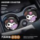 thumbnail image 3 of Sanrioed Anime Kuromi Melody Cinnamoroll Hellokitty Pachacco-posavasos para coche, soporte para botella de agua, almohadilla antideslizante, accesorios para coche, 3 of 4