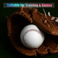 thumbnail image 4 of Unique Bargains 9 Inch Baseball Baseballs Soft Bulk Training Baseball Unmarked Baseballs for Youth, 6 Pack, 4 of 6