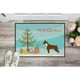 thumbnail image 3 of Carolines Treasures CK3526MAT Boxer Christmas Tree Door Mat Indoor Rug or Outdoor Welcome Mat 18x27 Doormat 27"L x 18"W, 3 of 4