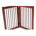 thumbnail image 1 of Primetime Petz 33239-E8 Extension Kit for 360 Configurable Walk Through Folding Pet Gate ,Walnut,36", 1 of 7