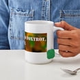 thumbnail image 4 of CafePress - Whiskey Tango Foxtrot Large Mug - 15 oz Ceramic Large White Novelty Mug, 4 of 6