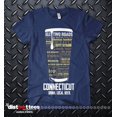thumbnail image 2 of Connecticut Beer Shirt - Vintage Navy Blue Beer Lover Gift for Dad | Small Size Beer T-Shirt, 2 of 3