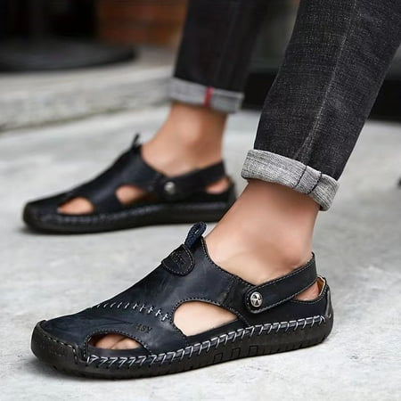 

Stitch Non-slip Sandals Durable Quick Dry Closed Toe Beach Shoes Spring And Summer