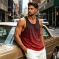 thumbnail image 5 of LWavelet Beach Tank Tops for Men Big and Tall Dry Fit Sleeveless Shirts Summer Tops for Workout Swimming Running Athletic, 5 of 6
