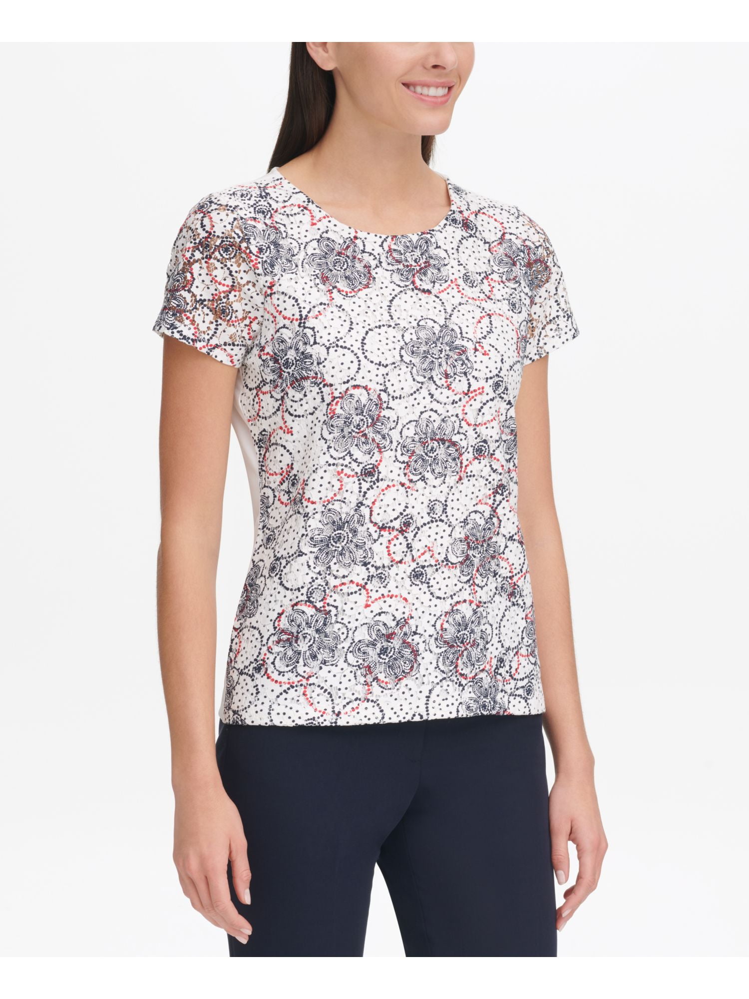 tommy hilfiger floral t shirt