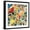 Black Frame, variant on Art.com August Garden Giclee Print by Kim Parker, Black Frame Wall Art, 21" x 21"