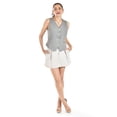 thumbnail image 5 of Chaleco estilo sastre Roman Fashion /Juvenil, 2017 (Gris) gris G, 5 of 5