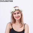 thumbnail image 4 of 5PCS Flower Crown Girls Floral Headband - Headpiece Womens Wedding Bridal Roses - Wreath Artificial Silk Roses Boho, 4 of 5