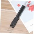 thumbnail image 6 of Comb Awwp 1*Carbon Fiber Comb Steel Pin Comb Curling Comb Clearance Sale Hair Pick Double Side Pick Salon Teasing Back Combs with Steel Lift Teasing Combs with Metal Prong Combs for Women, 6 of 8