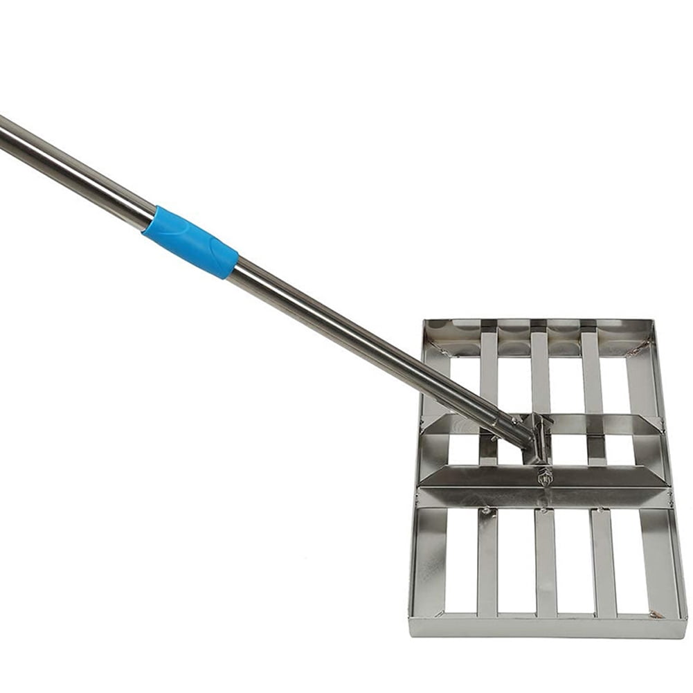 Râteau De Nivellement De Pelouse Robuste - Poignée Longue En Acier - Idéal Pour Jardin, Golf, Ferme - Tailles 43,2cm à 91,4cm - 3