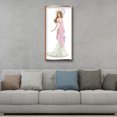 thumbnail image 4 of Kits de pintura Rhinestone Dress Lady 5D Drill Diamond Full DIY Round Drawing Gift FLhrweasw Nuevo, 4 of 9