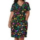 thumbnail image 2 of Vestido de verano holgado con bolsillos y estampado de lunares multicolores para mujer 2025 vestidos para mujer 2025, 2 of 6