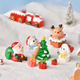 thumbnail image 4 of Navidad Nuevo Abrazo Navidad Micro Paisaje Paisaje de Nieve Adornos Lindos Divertidos Muñeco de Nieve Manualidades de Resina, 4 of 6