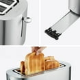thumbnail image 4 of Elite Cuisine ECT2435 Long Slot 4 Slice Toaster, Extra Large Slots for Bagels, 4 of 4
