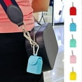 thumbnail image 4 of Bolsa de almacenamiento de temporada rosa de grado alimenticio, suave, colgante, a prueba de polvo, de silicona, diseño de gancho para llavero, mini organizador portátil, bolsa para accesorios del, 4 of 8