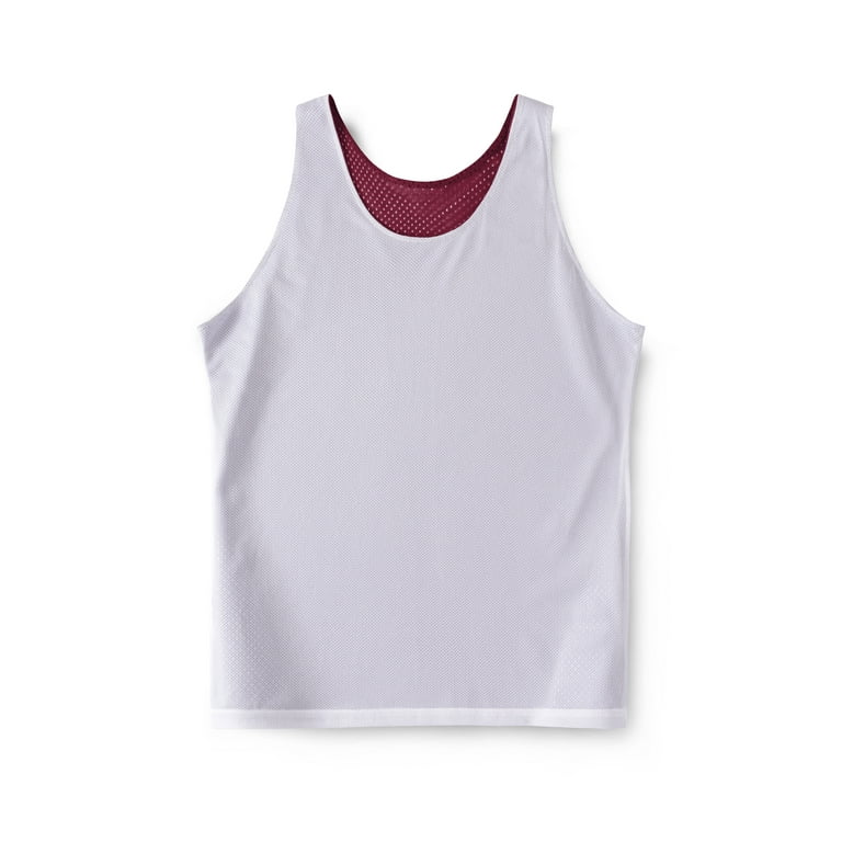 Ma Croix Men's Reversible Basketball Jersey Premium Moisture Wicking Mesh  Practice Tank Top