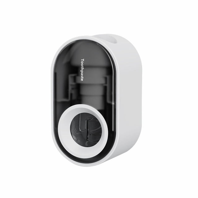 CAROOTU Wall Mounted Toothpaste Squeezer Punch-Free Adhesive Automatic Toothpaste Dispenser Holder Bathroom Accessories New