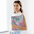 thumbnail image 6 of 3 Ring Binder 1.5 inch Round Rings with Interior Pockets Binders Organizer Office School 2Pack Soft Pink Peony Pattern, 6 of 10
