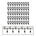 thumbnail image 6 of yotijay 50 Pack Christmas Light Clips, Seasonal Light Hooks, Shingle Clips, Icicle Light Black, 6 of 9