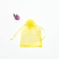 thumbnail image 1 of Bolsa de gasa de organza de color sólido, bolsa de gasa de haz, bolsa de embalaje de regalo pequeña, se puede imprimir una palabra, bolsa de prueba transparente, 100 piezas, 1 of 2