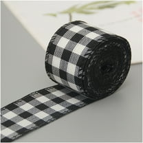 Christmas Bows For Gift Wrapping,Wrap Ribbon,Decorative Ribbon,Stain Wrap Ribbon Christmas Day Decorative Ribbon Imitation Hemp Wire Edge Linen Ribbon for Christmas Craft Festival Party Supply