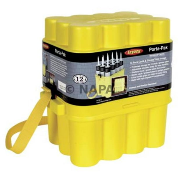 Legacy Manufacturing LMGCB12 Grease & Caulk Tube Storage Box Pack of