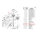 thumbnail image 6 of Oversee 67F-46241 Timing Belt For Yamaha Outboard Motor 4T F75 F80 F90 F100 F115 Parsun F90 67F-46241-00, 6 of 6