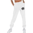 thumbnail image 2 of Dress Pants for Women Women Casual Trousers And Trousers Plus Velvet Running Fitness Sports Pants White Xxl, 2 of 5