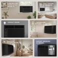 thumbnail image 2 of TCL 5,000 BTU Mechanical Window Air Conditioner (Black) - Two-in-One Cooling & Fan, 7 Temperature Settings, Dual Fan & Cooling Speeds, Compact Fit, Washable Filter, Cools up to 150 Sq ft - W5WM-B3, 2 of 17