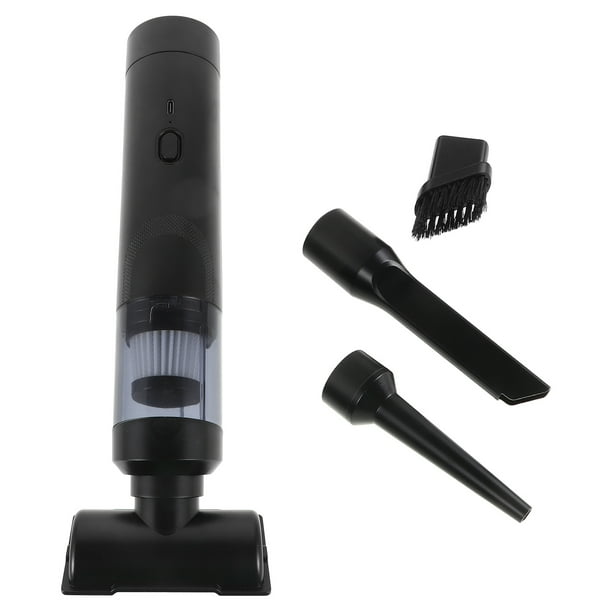 FELTECHELECTR Mini aspiradora portátil de mano para coche, aspiradora inalámbrica, aspiradora rápida para coche con bolsa de almacenamiento para pelo de mascotas, limpieza en casa, oficina y coche.