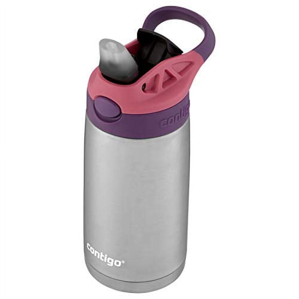 Contigo Kids' Casey Stainless Steel Water Bottle with Spill-Proof  Leak-Proof Lid, Orange, 13 oz. - Yahoo Shopping