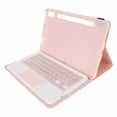 thumbnail image 3 of Funda con teclado para tableta Lenovo Tab P11 Pro Gen 2 y Pad Pro 2022 de 11,2 pulgadas, con soporte para lápiz y panel táctil, color rosa, 3 of 14