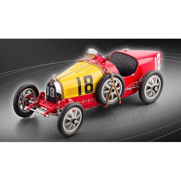 Bugatti T 35 TYPE 35 Grand Prix National Color Project Spain 1/18 Diecast Model Car by CMC