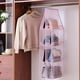 thumbnail image 5 of Organizador de bolsos para colgar, bolsa de malla transparente para colgar sobre la puerta con 8 bolsillos, 5 of 6