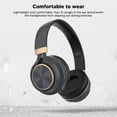 thumbnail image 4 of Auriculares , Estéreo HiFi Plegables Inalámbricos Sobre La Oreja Con Micrófono, Auriculares Ligeros Para Ordenador Para Deportes, 4 of 7