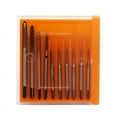 thumbnail image 4 of 10Pcs Threading Metric Tap And Die Set Wrench Hand Drill Tool Kit M1-M3.5 Smile Home, 4 of 7