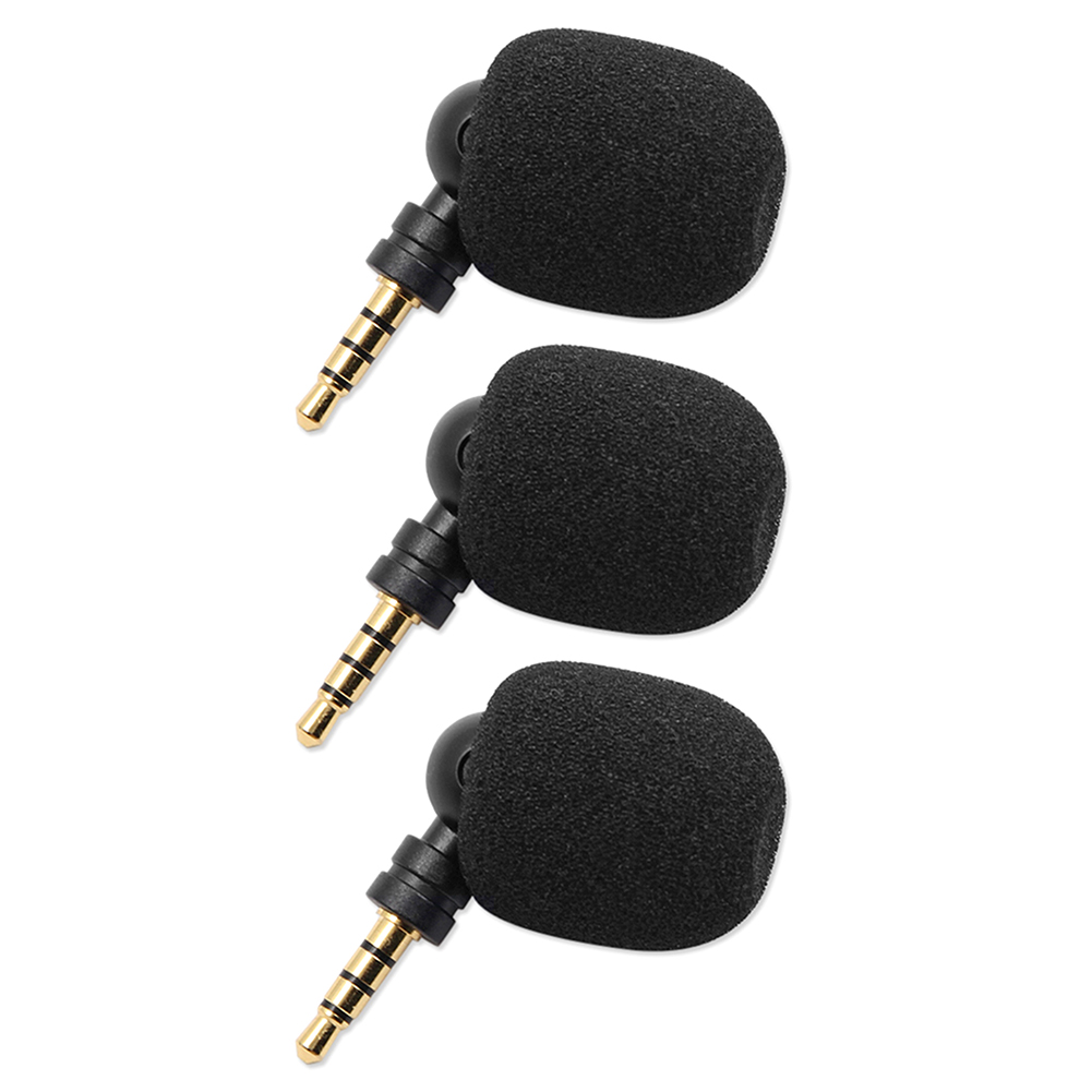 Portable Mini Microphone 3.5mm Jack Mic for Mobile Phone Laptop PC