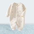 thumbnail image 2 of Yievot Newborn Infant Baby Girl Clothes Long Sleeve Romper Pjs Clothes Daily/Easter/Mother's Day Outfits Clothing for 0-24M 2024 Newborn Girl Boy Clothes on Clearance, 2 of 5