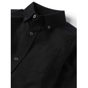 The Childrens Place Boys Uniform Long Sleeve Oxford Button Up Shirt, Sizes XS-2XL