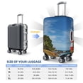 thumbnail image 4 of Kdxio Lighthous Pattern Luggage Cover for Travel,Elastic and Durable,Fits 18-32 Inch,Anti-Scratch Suitcase Protector-No luggage included, 4 of 5