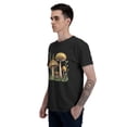 thumbnail image 5 of Plants Men's T-Shirt Cotton 100% Summer Tops Fashion Casual Yellow Mushrooms Short Sleeves for Men Women Round Collar Top Tees, 5 of 6