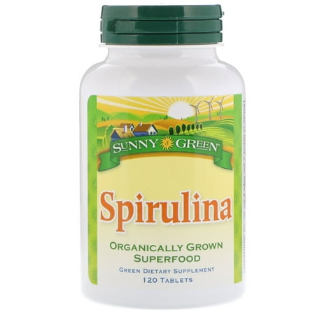 Sunny Green Spirulina 120 Tablets
