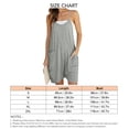 thumbnail image 4 of Pantalones cortos con cuello en V, pantalones cortos casuales para mujer, pantalones cortos con bolsillos, pantalones cortos ajustables, probados profesionalmente, 4 of 4