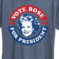 thumbnail image 3 of Golden Girls - President Rose - Women's Short Sleeve Graphic T-Shirt, 3 of 5