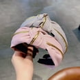 thumbnail image 6 of Ms. Hairband's Cloth In Phnom Penh Has A Knot In Solid Color and A Wide Brimmed Headband for Washing Black One Size, 6 of 7