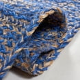 thumbnail image 5 of SAFAVIEH Natural Fiber Geordie Solid Area Rug, Blue/Natural, 3' x 5', 5 of 8